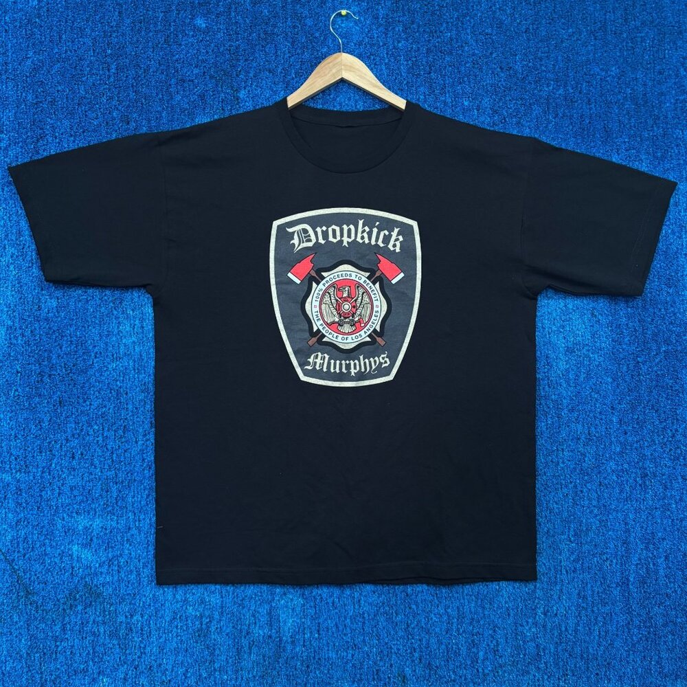 Dropkick Murphys “Wildfire Charity Shirt” Graphic T-Shirt Size XL